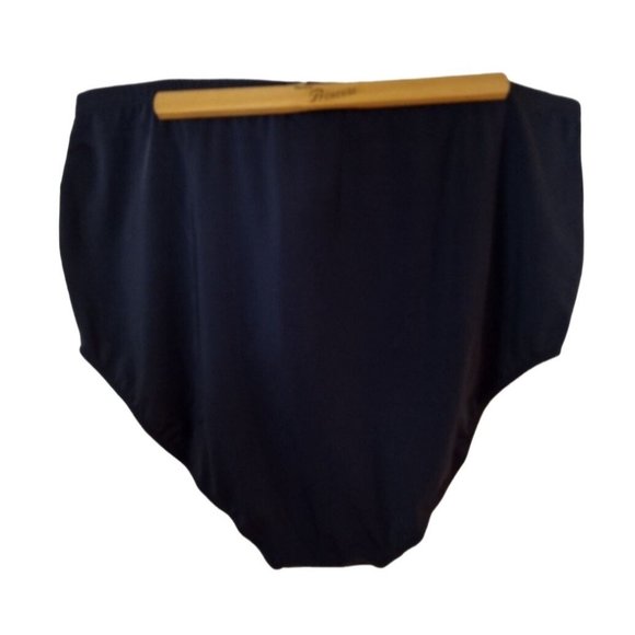 Women's 24W Navy Blue Minxueer Plus Size Swim Suit Bottoms New with Tags - Picture 2 of 11